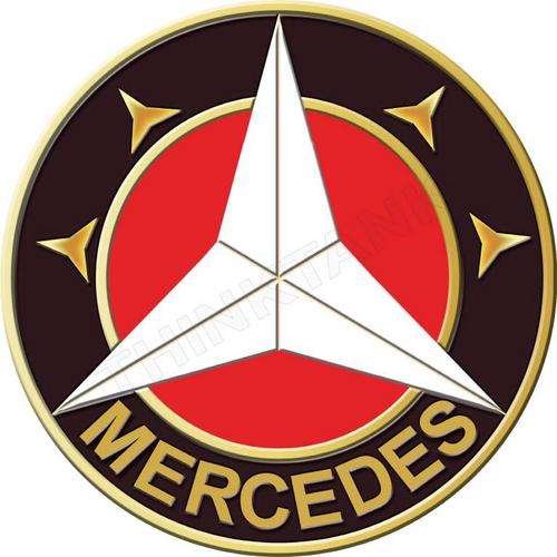 Vintage Mercedes Benz - Classic Round Metal Sign
