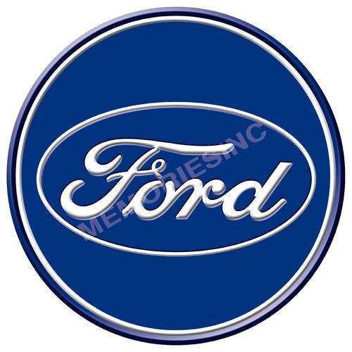 Ford Logo - Classic Round Metal Sign