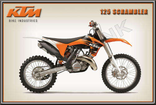 KTM 125 Scrambler  - Classic Sign