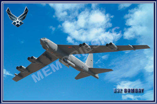 B52 Bomber "Bombay" - Metal Sign