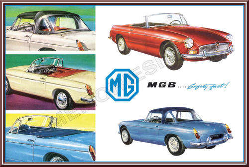 MGB - Classic Metal Sign