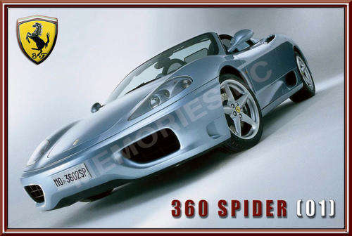 Ferrari 360 Spider - Classic Metal Sign