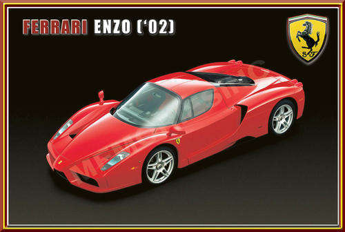 Ferrari Enzo (02) - Classic Metal Sign
