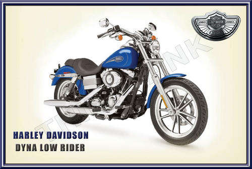 Harley Davidson Dyna Low (2008) - Metal Sign