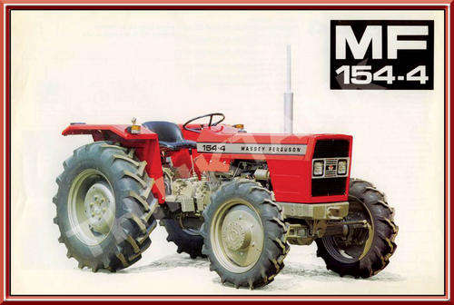 Massey Ferguson Metal Sign - 154-4