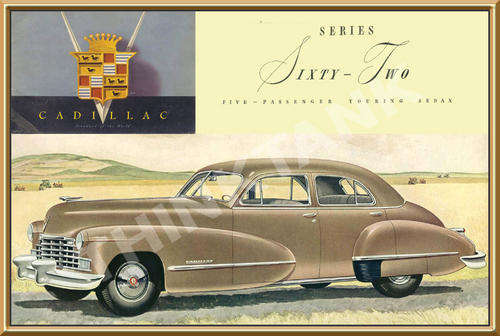 Cadillac Series 62 (46) Metal Sign