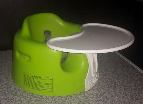 Brand new Bumbo chair with tray * Only used once!!