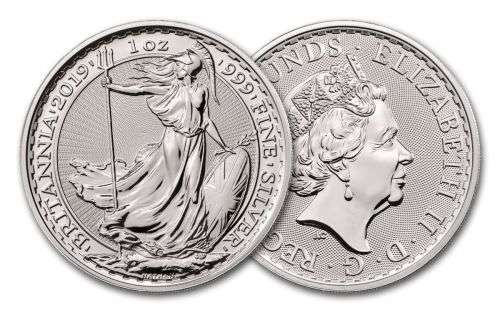 1 Oz British Silver Britannia