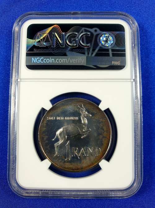 1968 1 Rand English Graded NGC PF 65 Cameo