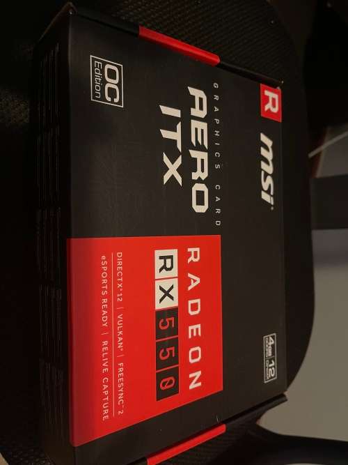 AMD Radeon RX550 4GB