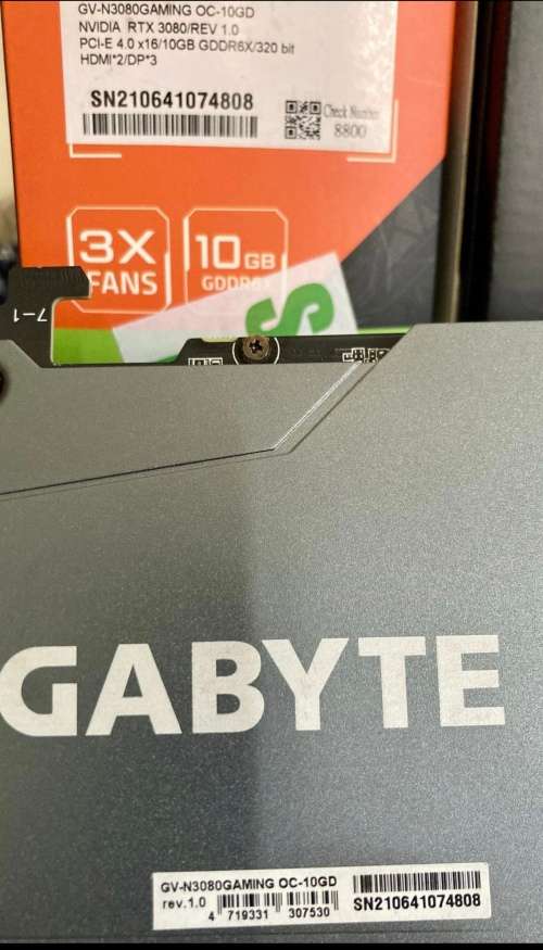 Nvidia RTX 3080 10GB