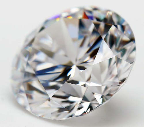 White Cubic Zirconia, 6.50mm, 1.00ct Diamond Simulation Gemstone, Round brilliant-cut, BOBCZW6.5