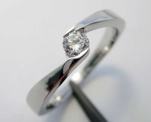 Engagement Ring. Size "N"