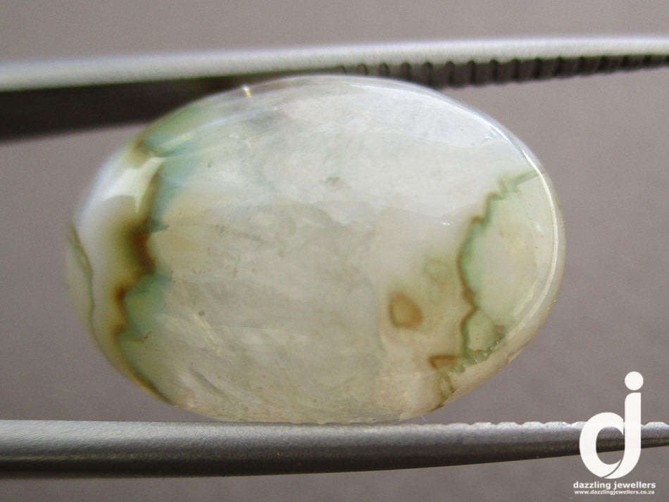 Agate Cabochon: 10.00ct  | 17.93x12.75mm