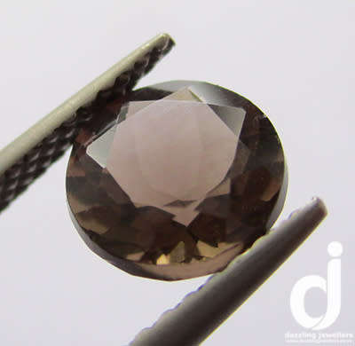Smokey Quartz. Round. 1.15ct | 7mm