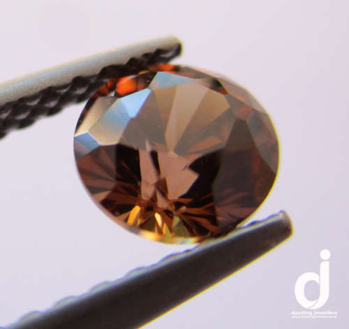 Brown Diamond Simulant | 0.85ct | 5mm