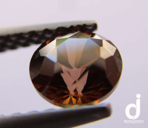 Brown Diamond Simulant | 0.85ct | 5mm