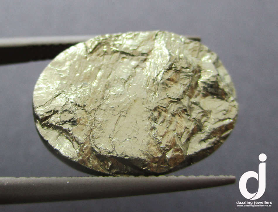 Iron Pyrite / Fool's Gold Cabochon | 22.91ct | 19.12x14.13mm