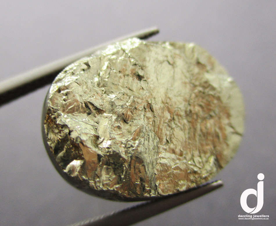 Iron Pyrite / Fool's Gold Cabochon | 22.91ct | 19.12x14.13mm