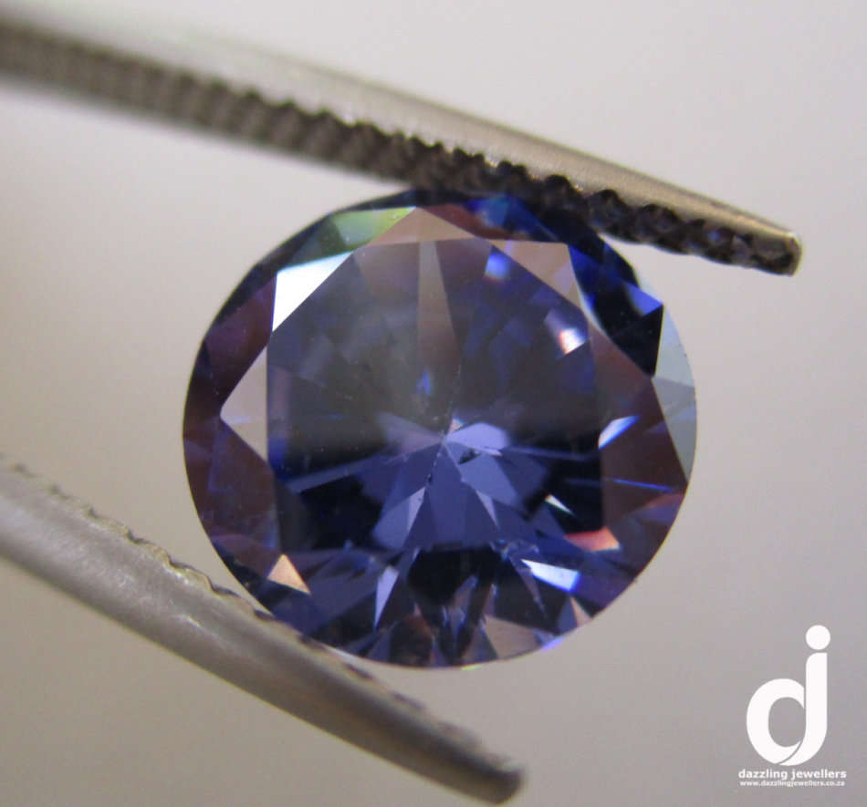 Tanzanite Simulant | Round | 3.05ct | 8mm