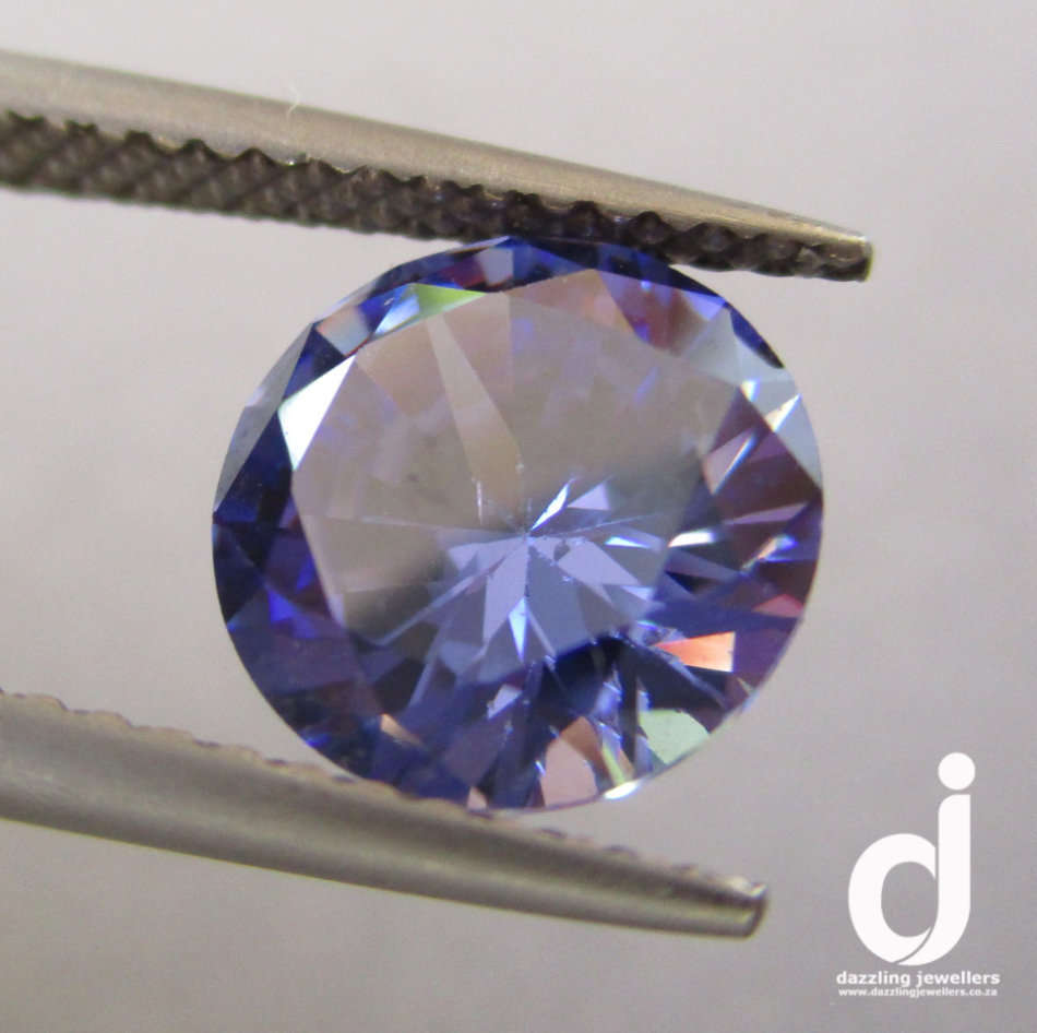 Tanzanite Simulant | Round | 3.05ct | 8mm