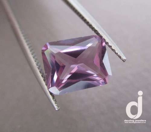 4.10ct Alexandrite | Rectangular 10x8mm (Corundum-based Synthetic)