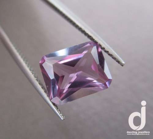 4.10ct Alexandrite | Rectangular 10x8mm (Corundum-based Synthetic)