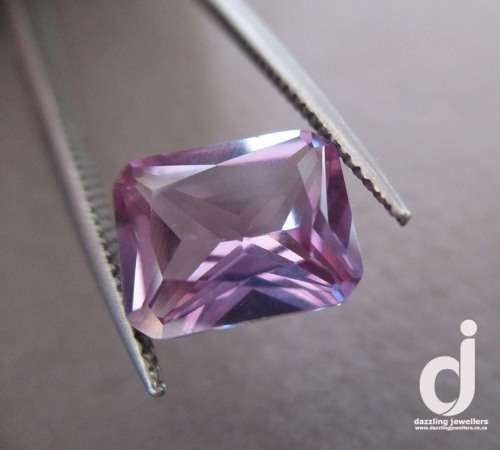 4.10ct Alexandrite | Rectangular 10x8mm (Corundum-based Synthetic)