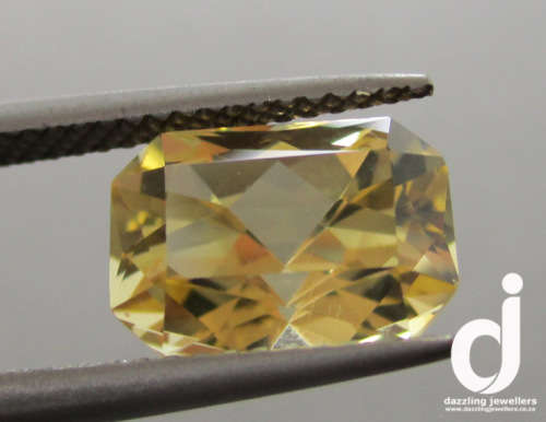 3.15ct Citrine | Earth-mined | Octagon Rectangular cut | 10.18x7.41mm