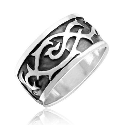 STERLING SILVER OXIDIZED RING