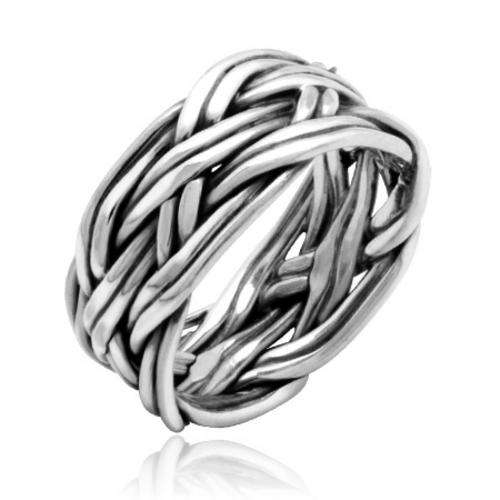 HAND-MADE STERLING SILVER RING