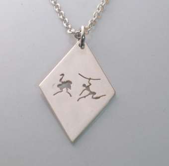 ***55%discounted*** BUSHMAN ART PENDANT