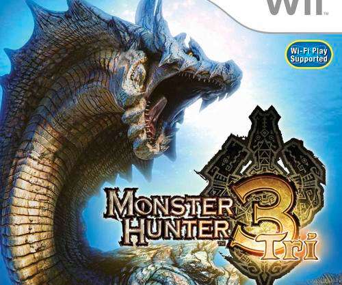 Monster Hunter Tri 3 (Game) + Classic Controller for WII