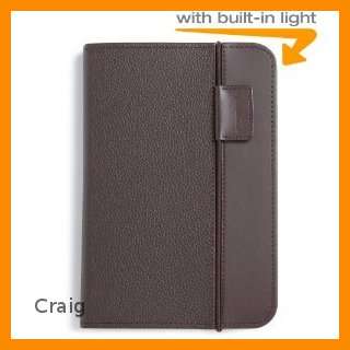 Kindle Leather Cover with Light, Brown (Fits 6" Kindle Keyboard)