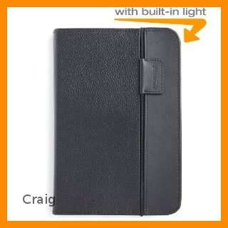 Kindle Leather Cover with Light, Black (Fits 6" Latest Generation Kindle)