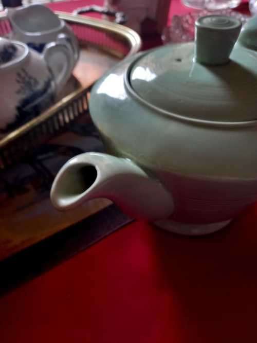 Woods tea[/pot in beutiful mint  green