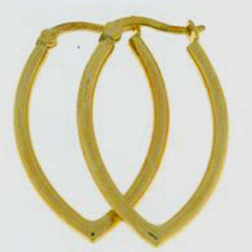 Amazing Value 9ct Gold Wish Bone Creole