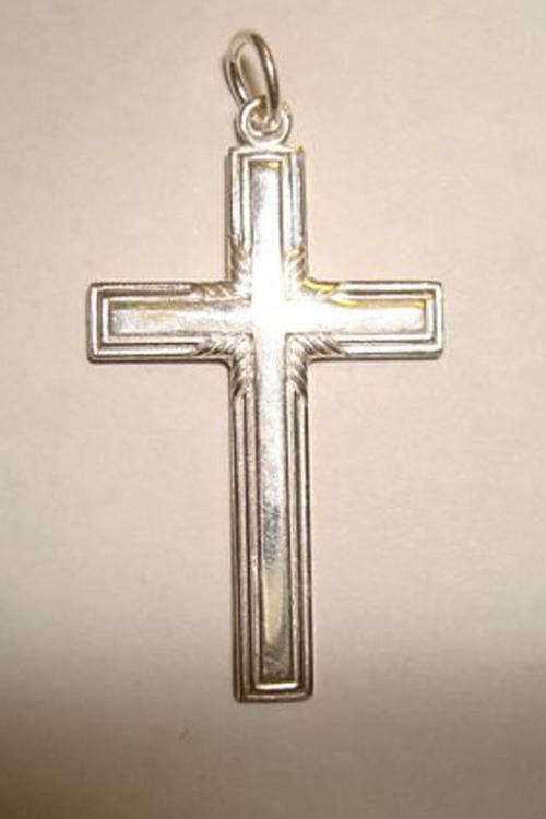 Solid Sterling Silver Cross