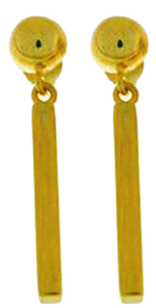 ELEGANT SOLID 9CT GOLD DROP EARRINGS