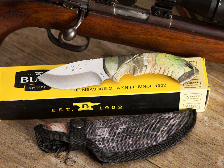 Buck Camo Hunting Knife