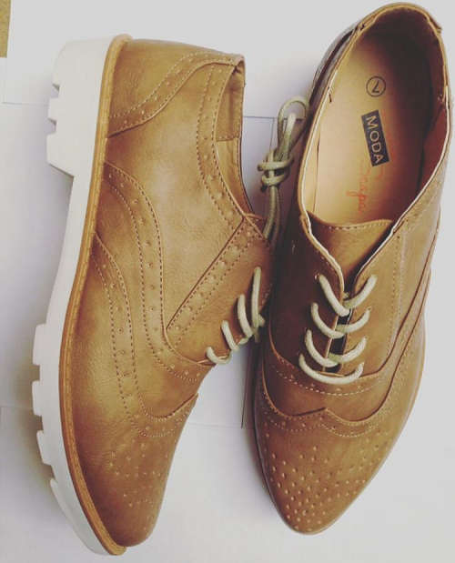Flat Brogues Shoes