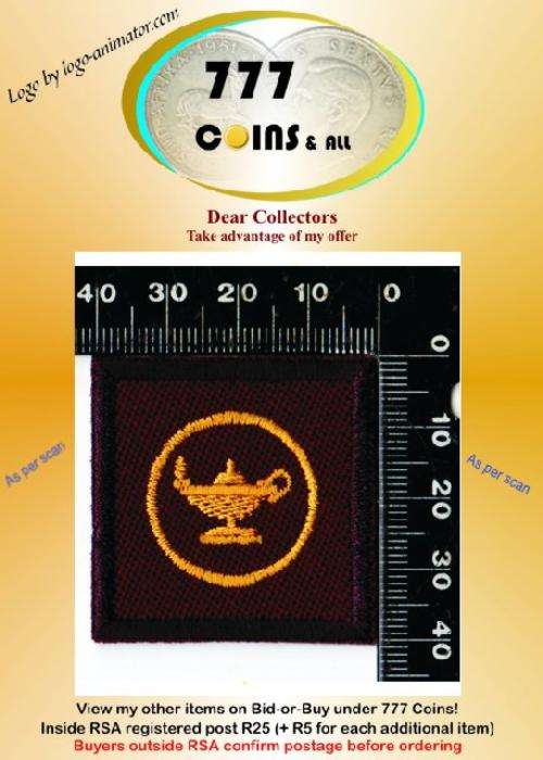 Fielddress Medic Nursing Officer Badge