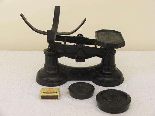 Antique Scale with weights - Avery Birmingham