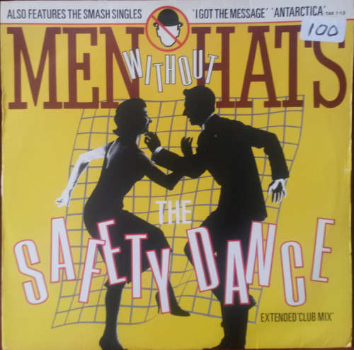 Men Without Hats - The Safety Dance Extended Club Mix 1982 Vinyl Maxi Single SA