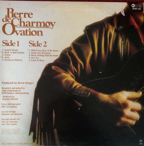 Pierre de Charmoy - Ovation 1983 Vinyl LP SA