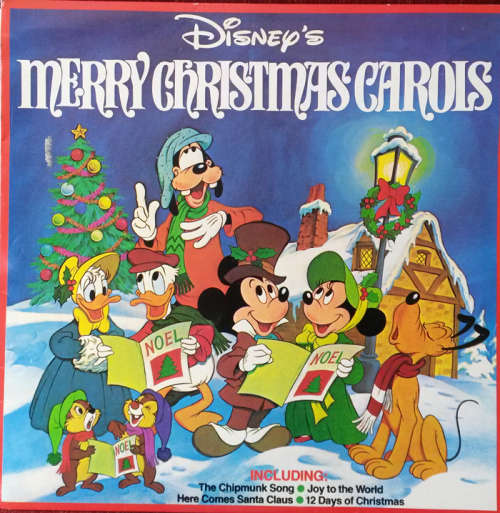 Disney's Merry Christmas Carols 1983 Vinyl LP SA Paulcsd only