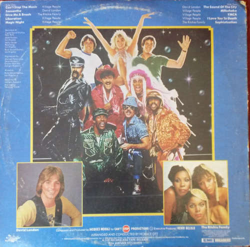 Village People etc - Can't Stop The Music Original Soundtrack 1980 Vinyl LP SA