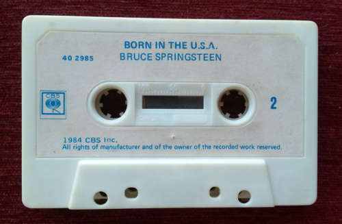 Bruce Springsteen - Born in the USA 1984 Cassette Tape SA