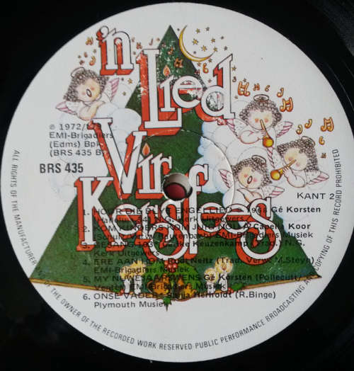 Various - n Lied vir Kersfees 1979 Vinyl LP SA