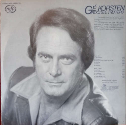 Ge Korsten - Jerusalem en Ander Treffers Vinyl LP SA